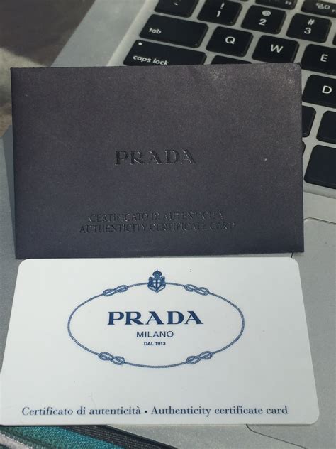 prada ring fake|prada authenticity card.